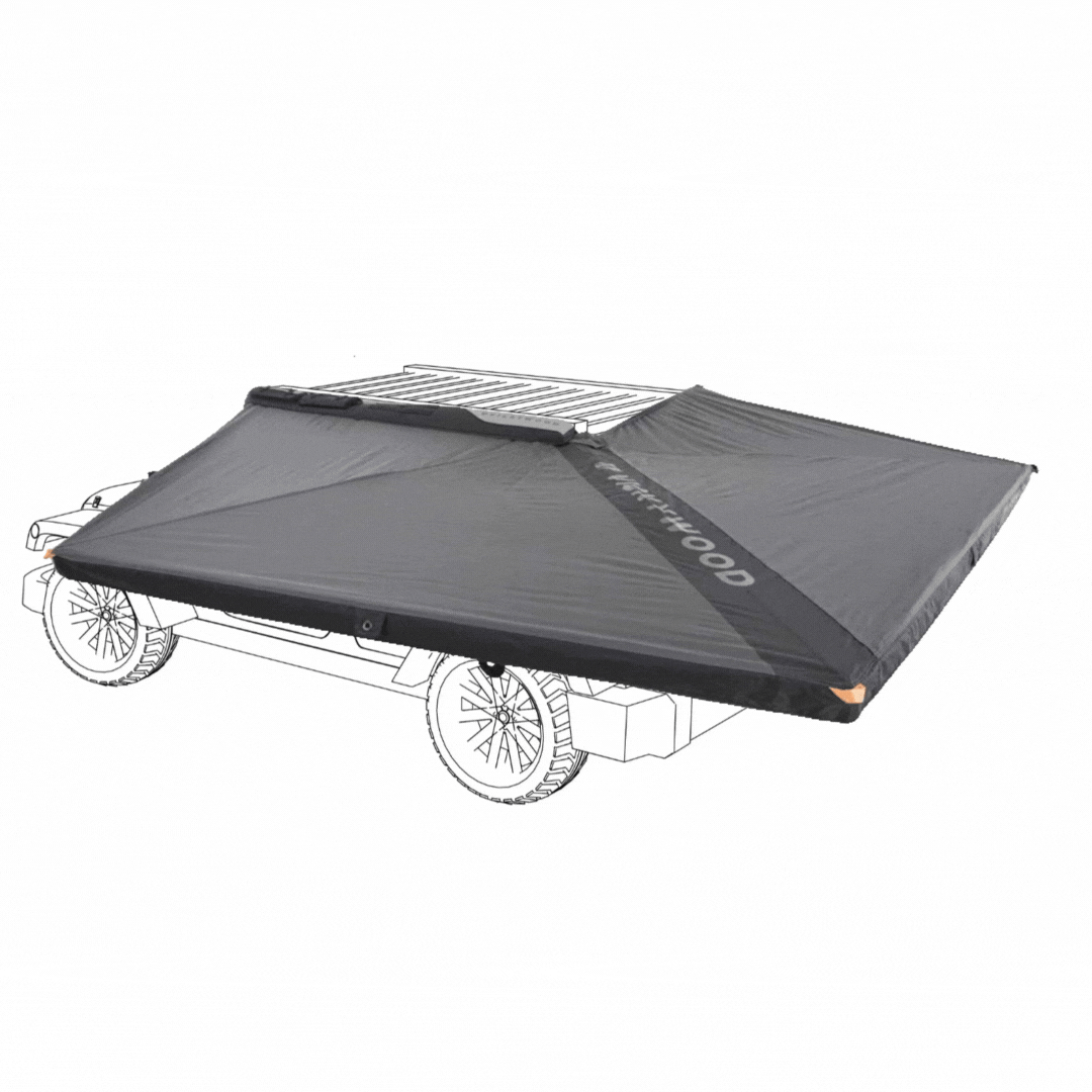 VICKYWOOD BRANCH 270° Softcover Seitenmarkise