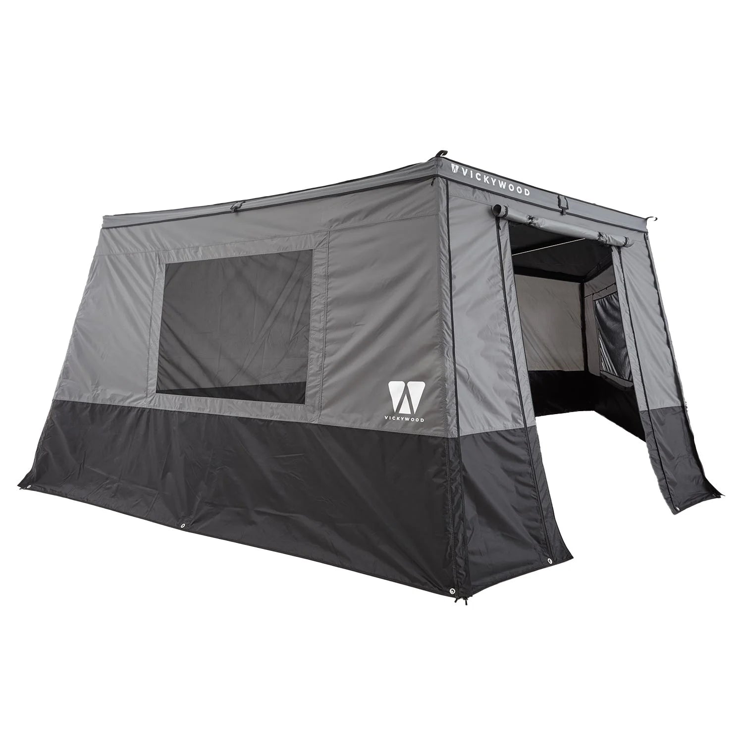 VICKYWOOD LEAF Seitenwände für 180° Markise