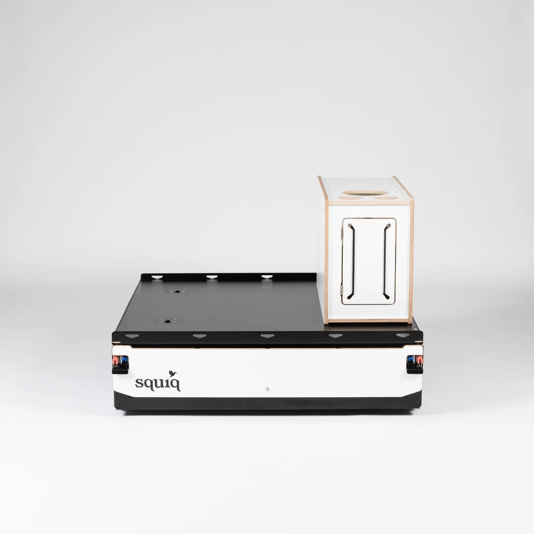 squiq Traveler regular – Campingbox und Kofferraumauszug für Kombis und große SUVs